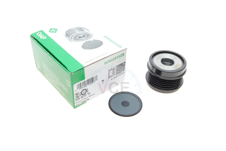 Фото 1 - Шків генератора mb a-class (w176)/b-class (w242/w246) 11-18 INA 535 0272 10 Шків генератора mb a-class (w176)/b-class (w242/w246) 11-18 INA 535 0272 10 (фото 1)