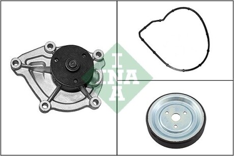 Насос води bmw 1 (f20/21)/3 (f30/f80) 1.6 11- (n13)/citroen berlingo/peugeot partner 1.4/1.6 06- INA 538 0466 30 (фото 1)