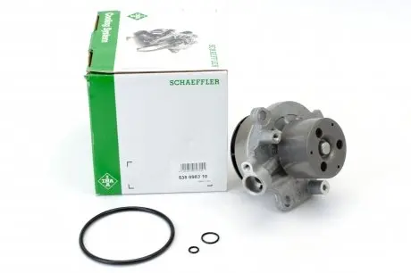 Помпа Audi A1, A3 Seat Altea Skoda Fabia, Octavia VW Polo, Golf VI, Caddy III 1.2Tdi/1.4Tfsi/1.6Tdi/2.0Tdi 05.09- (без соленоида) INA 538098310