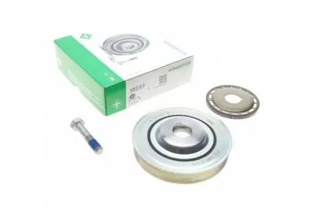 Шкив коленчатого вала citroen jumpy/fiat scudo/peugeot expert 2.0 d 07-(6pk) (с болтом) INA 544 0097 21