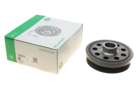 Шкив коленвала bmw 1 (e81)/3 (e90)/x1 (e84)/5 (e60)/x3 (e83/f25) 2.0d 04- (6pk), n47/m47 INA 544 0130 10