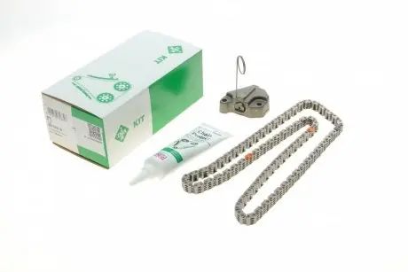 Комплект цепи грм nissan micra iii/note 1.2-1.4 16v 03- (цепь/натяжник) INA 559 1018 10