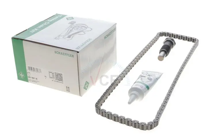 Комплект цепи ГРМ VW Caddy III 1.2TSI 10-15, (цепь) INA 559 1807 10 (фото 1)