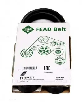 Поликлиновой ремень INA FB 4EPK922