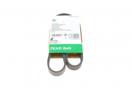 Ремень генератора vw polo/up 11-/skoda fabia 14-/seat ibiza 1.0/1.6 15- (6pk989) INA FB 6EPK989