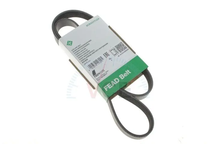 Фото 1 - Ремень генератора Citroen Jumper/Fiat Ducato 2.0/2.2HDi/JTD 02- INA FB 6PK1173 Ремень генератора Citroen Jumper/Fiat Ducato 2.0/2.2HDi/JTD 02- INA FB 6PK1173 (фото 1)