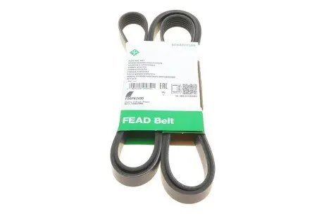 Ремень генератора audi a4/a6/a8/q7 2.7/3.0tdi 04- (6pk2490) INA FB 6PK2490