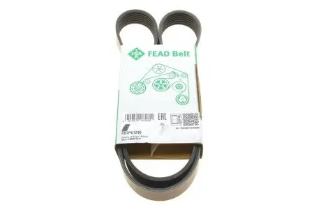 Ремень генератора renault twingo 0.9tce 14- INA FB 7PK1240
