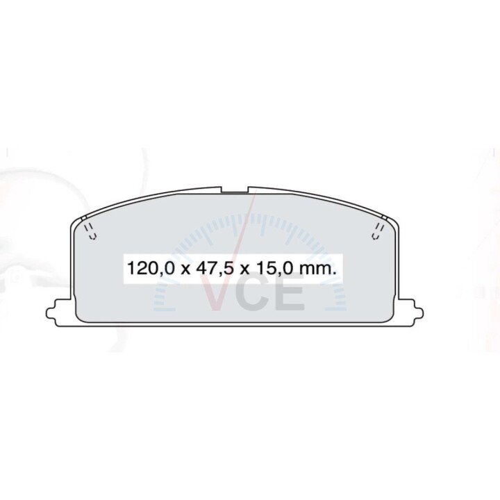 Колодка тормозов. диск. toyota camry передн. (intelli) INTELLI-DAFMI D404E (фото 1)