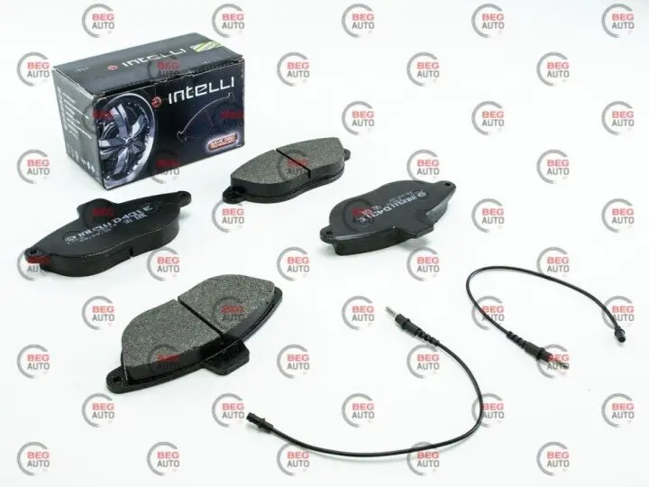 Dafmi intelli fiat тормозные колодки дисковые scudo 95- INTELLI-DAFMI D431E (фото 1)