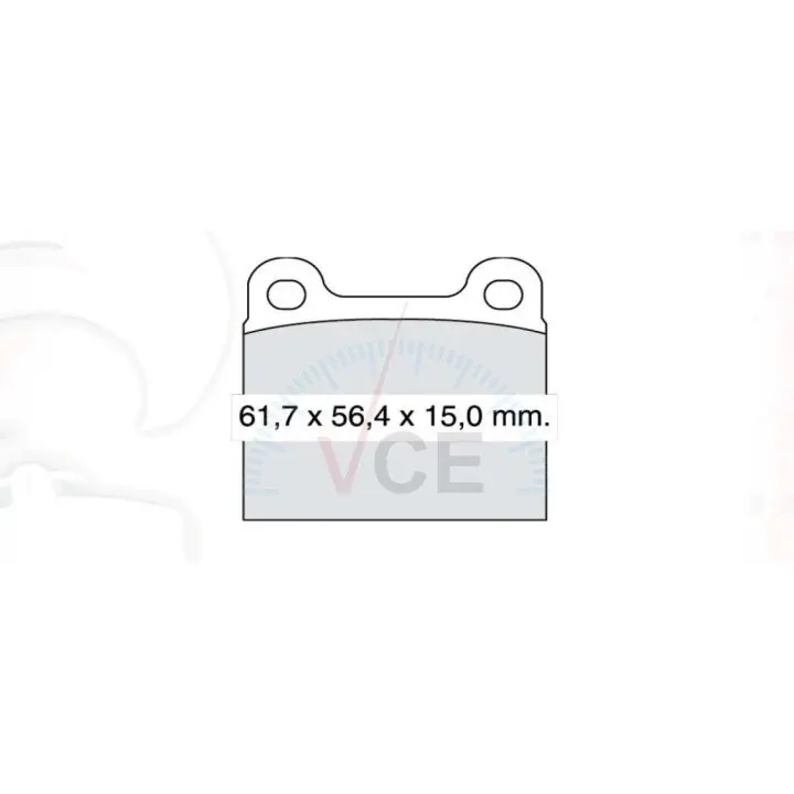 Колодка тормозов. диск. volvo 740, 760 передн. (intelli) INTELLI-DAFMI D602E (фото 1)