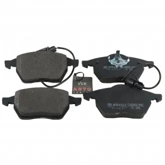 Колодка тормозов. диск. audi 100 (44, 44q, c3, 4a, c4) передн. (intelli) INTELLI-DAFMI D957EI