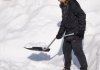 Лопата для уборки снега 460*340мм из z-образной ручкой 1080 мм. Intertool FT-2023 (фото 4)