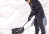 Лопата для збирання снігу 620*280мм з ручкою 970 мм. Intertool FT-2090 (фото 6)