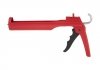 Пистолет для выдавливания силикона 1300 н. усиленный пластик. Intertool HT-0027 (фото 4)