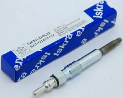 Свеча накаливания Renault: Clio, Espace, Grand Scenic, Kangoo, Laguna, Logan, ISKRA 011721659