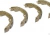 Тормозные колодки барабанные стояночные. тормоз nissan, toyota (akoparts) JAKOPARTS J3511001 (фото 1)