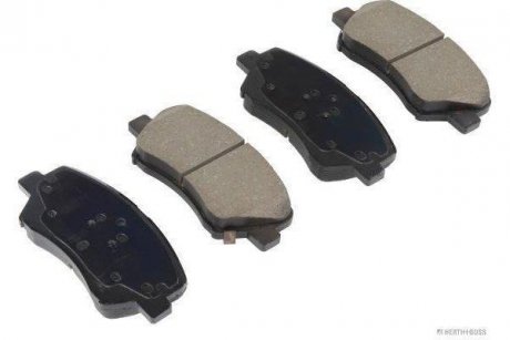 Колодки тормозные дисковые передние hyundai, kia (выр-во akoparts) JAKOPARTS J3600554 (фото 1)