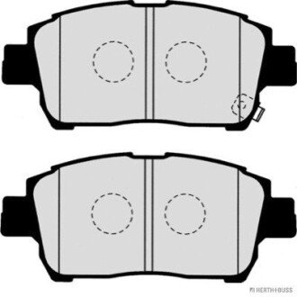 Колодки тормозные передние дисковые TOYOTA COROLLA JAKOPARTS J3602088