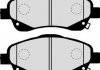 Колодки тормозные дисковые передние toyota (выр-во akoparts) JAKOPARTS J3602112 (фото 2)