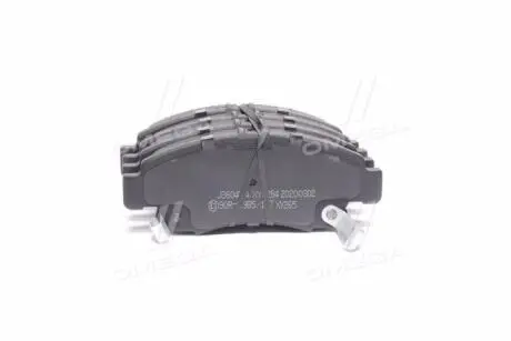 Колодки тормозные передние дисковые honda civic, jazz, logo 02- (akoparts) JAKOPARTS J3604034