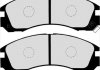Колодки тормозные дисковые передние mitsubishi (выр-во akoparts) JAKOPARTS J3605031 (фото 2)