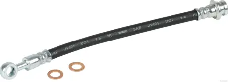 Гальмівний шланг задній (довжина 260мм, M10x1) SUZUKI SWIFT V 1.0-1.4H 04.17- JAKOPARTS J3708076