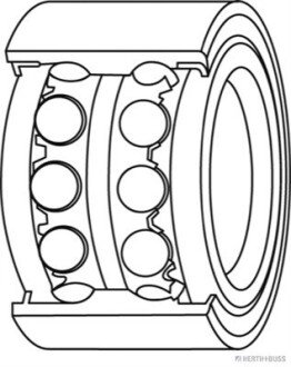 Підшипник ступиці JAKOPARTS J4705011