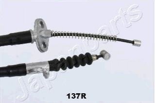 Nissan трос ручного тормоза прав.almera 95- JAPANPARTS BC-137R (фото 1)