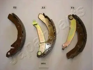 Комплект тормозных колодок JAPANPARTS GF-W01AF