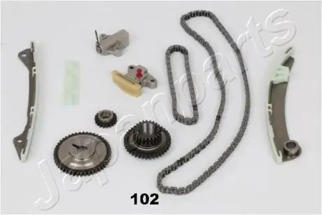 Nissan к-т цепи (полный) привода грм x-trail 2,0 -13, qashqai JAPANPARTS KDK-102