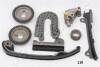 Nissan к-кт. цепи грм almera 1,5-1,8 JAPANPARTS KDK-110 (фото 2)