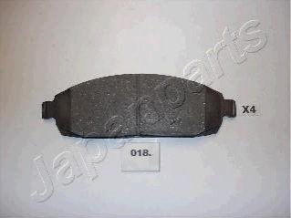 Jeep гальмівні колодки пер.grand cherokee 05- JAPANPARTS PA-018AF