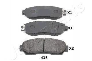 Honda гальмівні колодки передн.cr-v iv 12- JAPANPARTS PA-415AF