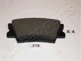 Toyota гальмівні колодки задн.camry 2.0/3.5 06-,rav 4 iii,iv 2.0/2.4 05- JAPANPARTS PP-218AF (фото 1)