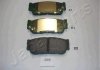 Kia гальмівні колодки задн.ssangyong kyron,sorento 02- JAPANPARTS PP-S02AF (фото 1)