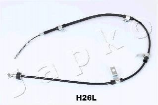 Трос гальма стоянки hyundai getz 1.4 (05-10),hyundai getz 1.5 (05-09) JAPKO 131H26L (фото 1)