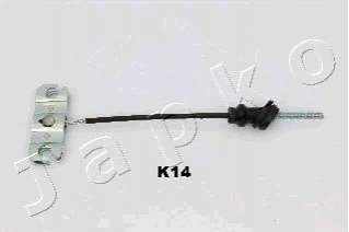 Трос стояночного тормоза kia sephia 1.5 (96-97), kia sephia 1.5 (96-97), kia sephi JAPKO 131K14 (фото 1)