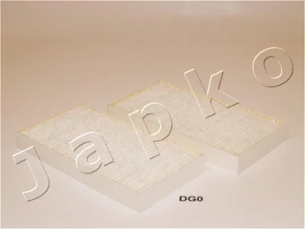 Фільтр салону jeep cherokee-liberty 08--dodge nitro 06-12 (к-кт 2шт) JAPKO 21DG0