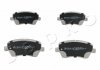 Колодки тормозные дисковые nissan note 1.4 (06-12), nissan note 1.5 (06-12) JAPKO 50013 (фото 1)