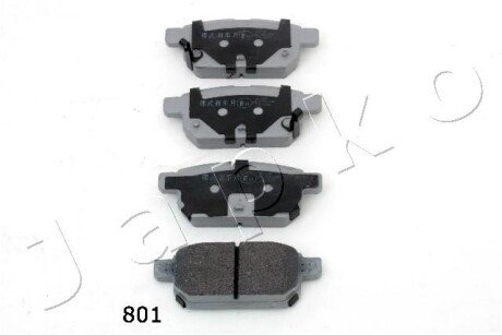 Комплект тормозных колодок, дисковый тормоз JAPKO 51801