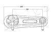 Підвіска, двигун JAPKO GOJ195 (фото 2)