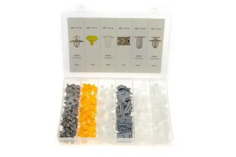 Набор клипс пластмассовых (300 шт) (renault) JBM 52897