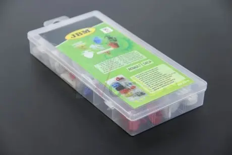 Набор пластмассовых клипс для молдингов (90 шт) (renault/dacia) JBM 53711