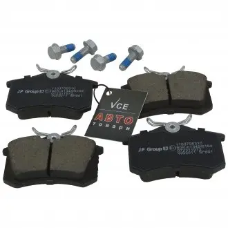 Тормозные колодки дисковые. JP GROUP 1163706310