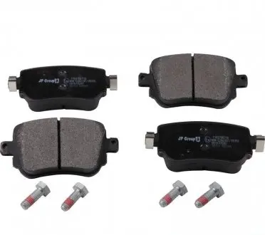 Комплект тормозных колодок, дисковый тормоз JP GROUP 1163708710