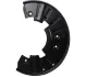 Защита пер. торм. диск. vw touareg 02- JP GROUP 1164201300 (фото 1)