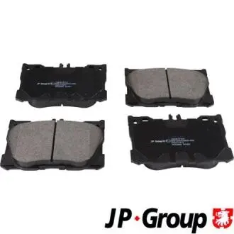 Колодки тормозные дисковые передние JP GROUP 1363617510