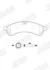 Тормозные колодки, дисковый тормоз (набор) JURID 2923109560 (фото 2)