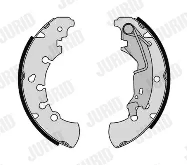 Тормозные щеки. citroen nemo, opel corsa d 06 - JURID 362654J